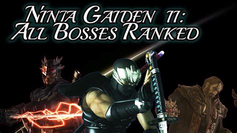 All Ninja Gaiden 2 Bosses Ranked Easiest to Hardest + Boss Guide - YouTube