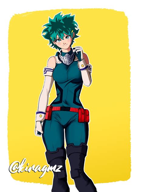 2 best u/jhinwaifu images on Pholder | My first MHA fanart Fem!Deku