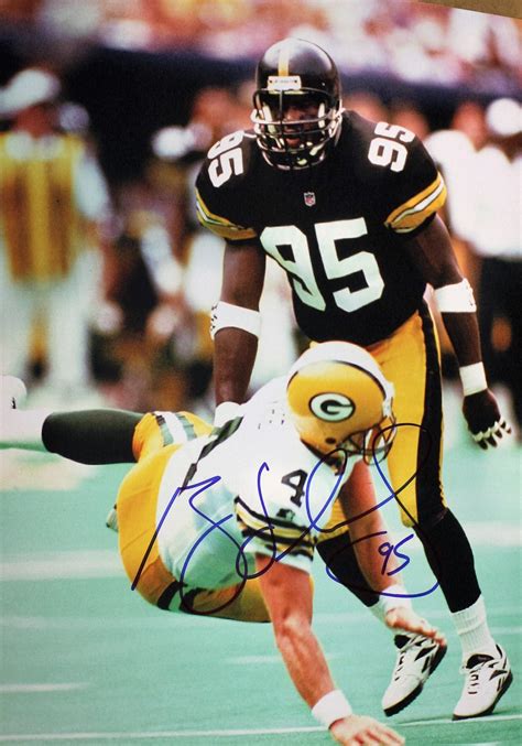 Greg Lloyd Signed Photo, Autographed NFL Photos