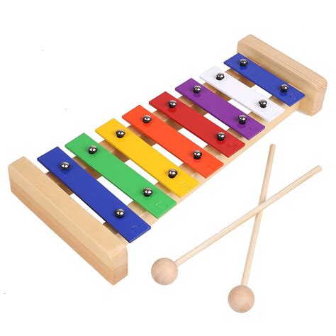 Toys & Activities 1x Fashion Mini 5-Note Xylophone Musical Instrument Toys Gift For Baby Kid ...