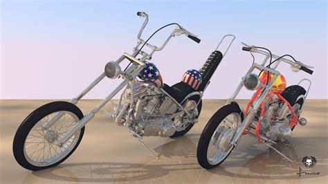 Bikes EasyRider Captain America Billy Bike 004 by francozero on DeviantArt