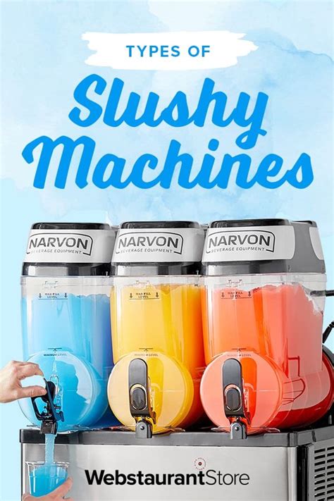 Types of Slushy Machines | Slushies, Slushie machine, Slush machine