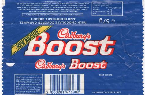 Cadbury's Boost - before they tampered with the ingredients - best chocolate bar ever! | Retro ...