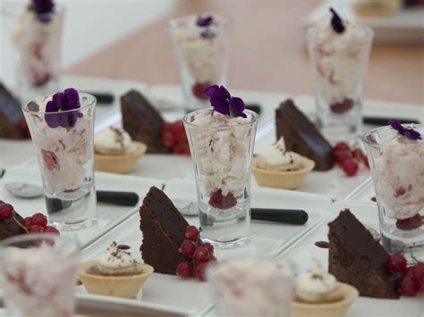 Yummy trio of desserts! - Catering by Clare Fairman, Boston, Lincs ...