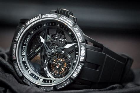 Roger Dubuis' new Excalibur Spider Skeleton Flying Tourbillon