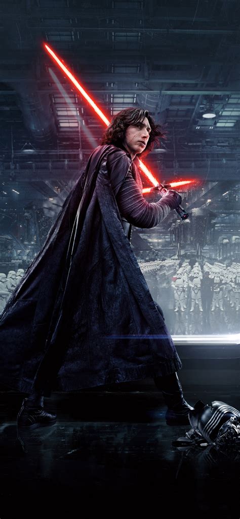 1125x2436 Kylo Ren Star Wars The Last Jedi 5k Iphone XS,Iphone 10 ...