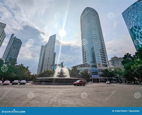 Skyscrapers of Downtown Mexico City Editorial Image - Image of skyscrapers, buildings: 258670640