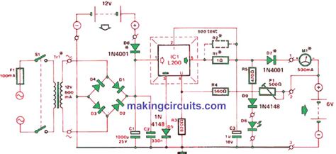 Fast Lead Acid Battery Charger Circuit