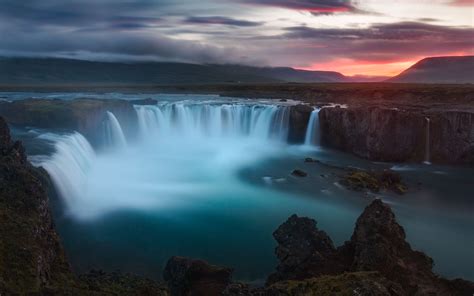 Godafoss Waterfalls Iceland Wallpapers | HD Wallpapers | ID #18213