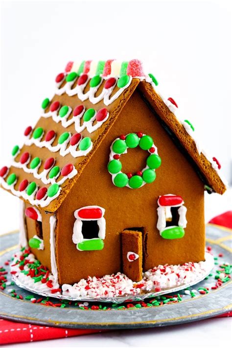 Cardboard Gingerbread House Template