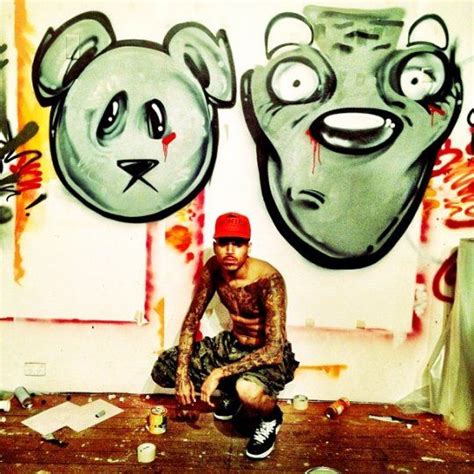 Chris Brown Graffiti