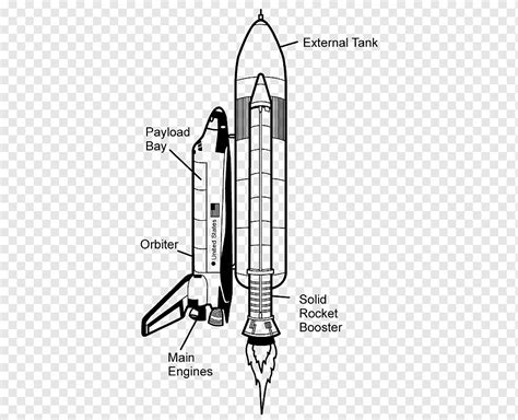 Challenger Space Shuttle Diagram