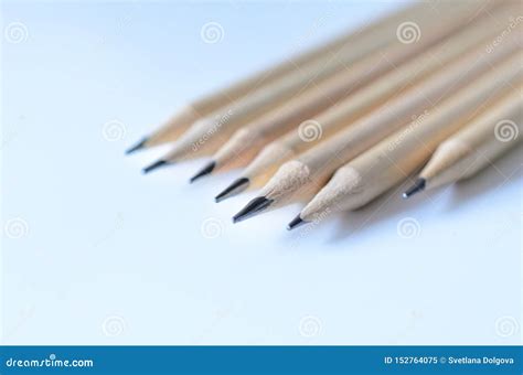 Wooden Pencils for Sketching and Drawing Closeup Stock Image - Image of drawing, composition ...