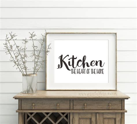 Kitchen Wall Decor Wall Art Prints Wall Art Kitchen | Etsy