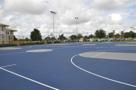 Outdoor Basketball Courts • Recreation and Wellness Center • UCF