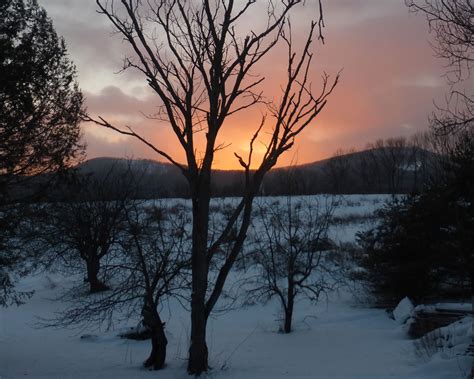 Snow Sunset - Elk Mountain Area