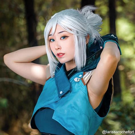 Game Valorant Project a Jett White Cosplay Wigs – Cosplay Costume ...