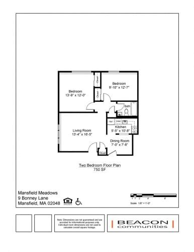 Floor Plans of Mansfield Meadows in Mansfield, MA