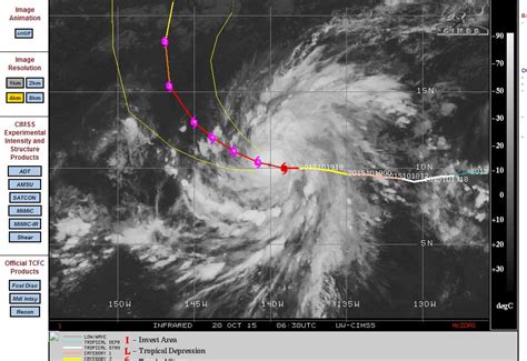 Hurricane Olaf and Patricia 22/10/2015 - Extreme Storms