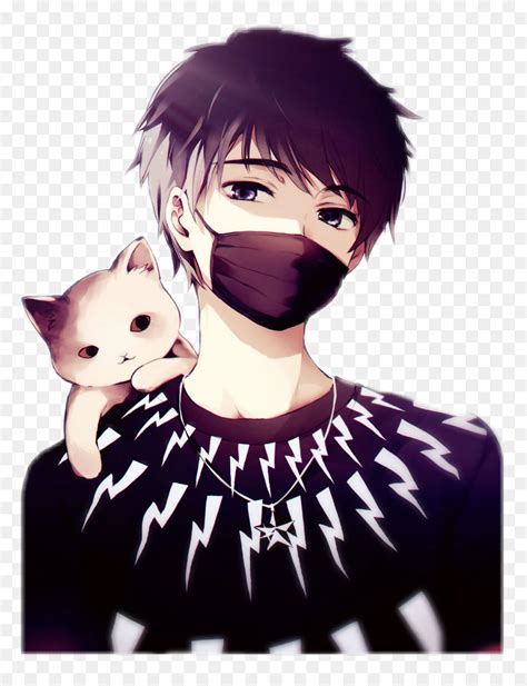 #anime #cat #boy, HD Png Download - vhv