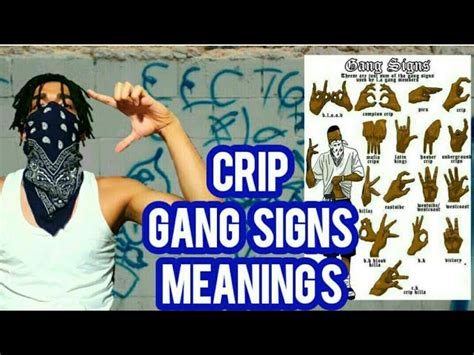 All Crip Hand Signs