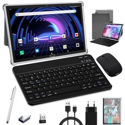 Buy MEIZE with Keyboard,2 in 1 s, Android 2024 Newest 10.1 inch ,64GB ...