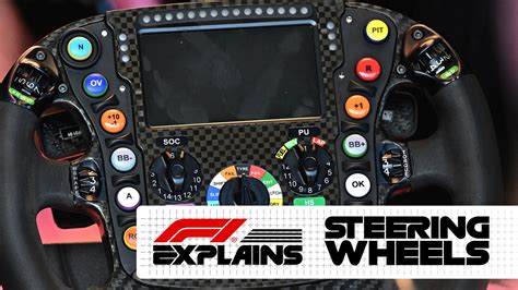 F1 EXPLAINS: How F1 steering wheels are designed, how they work and what all the buttons do ...