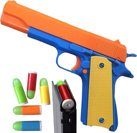 Toys & Hobbies Manual Toy Guns Weapons Pistol Pistola Soft Bullet Airsoft Firing Outdoor Gun ...