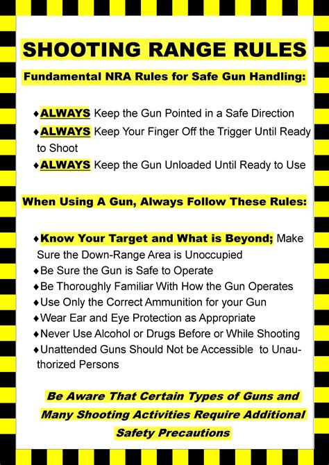 Gun Range Safety Rules, How to Stay Safe While Shooting