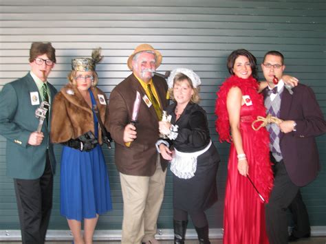 Clue Character Costumes Group Halloween