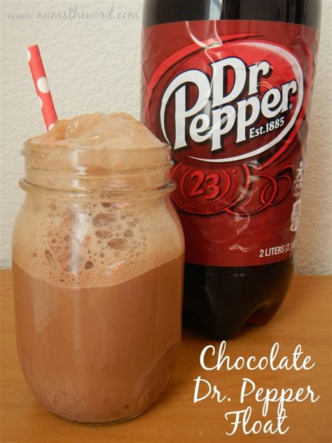 Chocolate Dr. Pepper Float - Num's the Word