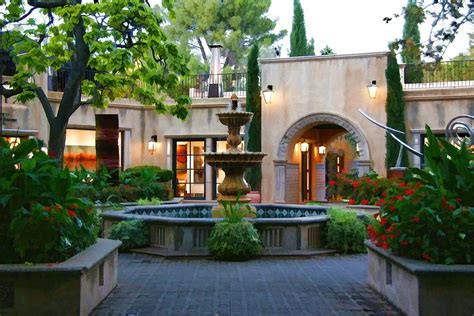 Courtyard Fountain in Tlaquepaque Digital Art by Carolyn Krek - Fine Art America