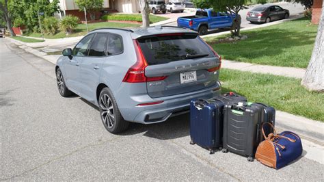 Volvo XC60 Recharge Luggage Test: How much cargo space? | Tingle Cars