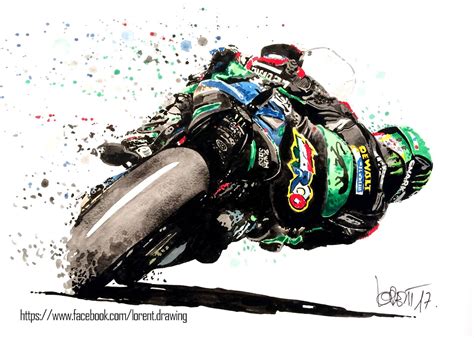 Racing Cafè: Motorcycle Art - Lorent Drawing