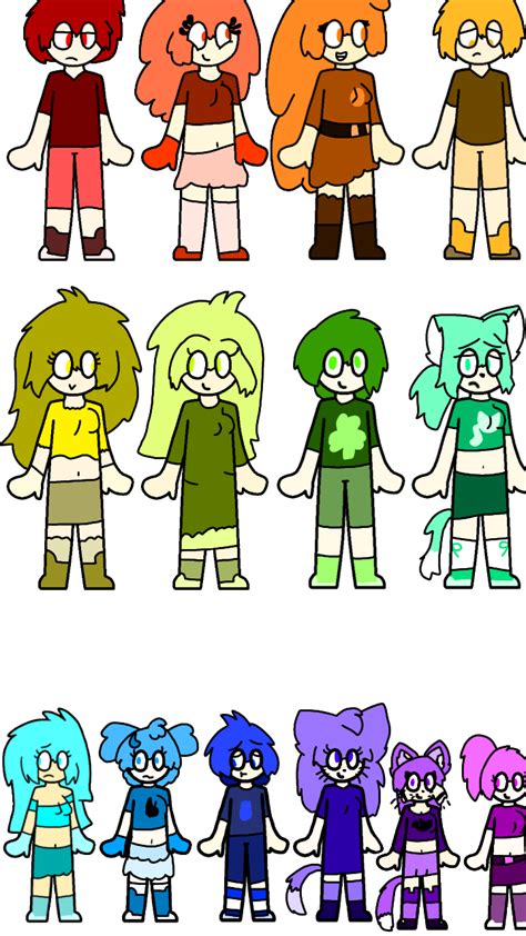 The Colour Crew by SixerWolfie on DeviantArt