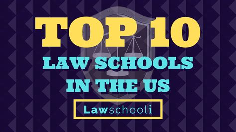 What Are The Top 10 Law Schools In The US? - LawSchooli