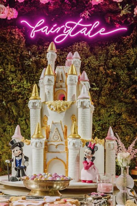 Kara's Party Ideas Disney Fairytale 30th Birthday Party | Kara's Party ...