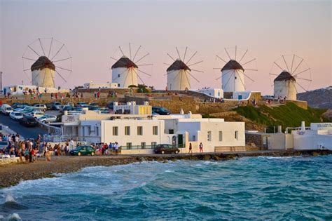 Mykonos Windmills, Greek Islands - Photo of the Day - RTW in 30 Days | Round the World in 30 Days