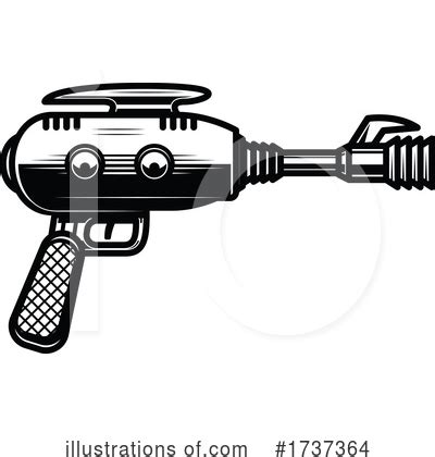 Laser Gun Clipart #441828 - Illustration by toonaday