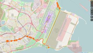 Service 35 route overlayed on a map showing the realigned Tanah Merah Coast Road | Land ...