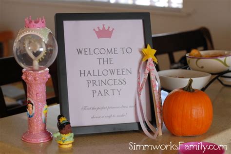 Simple Ideas for a Magical Disney Princess Halloween Party - A Crafty Spoonful