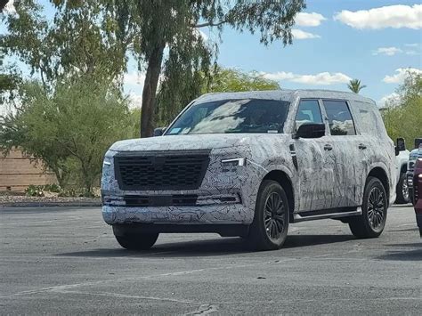 Next-Gen 2025 Nissan Armada Makes Digital Debut Following Fresh Spyshots