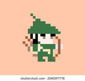 Archer Pixel Art Character Game Asset Stock Illustration 2040397778 | Shutterstock