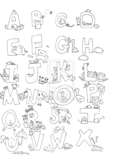 Printable Color Alphabet Letters