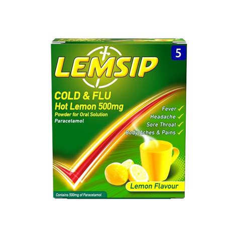 Lemsip | Original Cold & Flu 5's