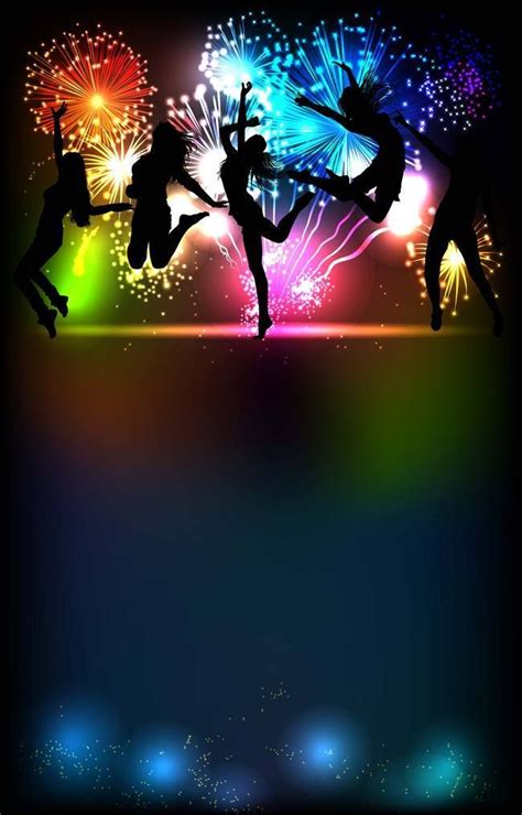 Disco Dance Night Party Background, Laser, Silhouette, Light Emitting Background Image And ...