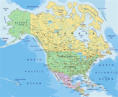 How Many Countries Are There In North America? - WorldAtlas