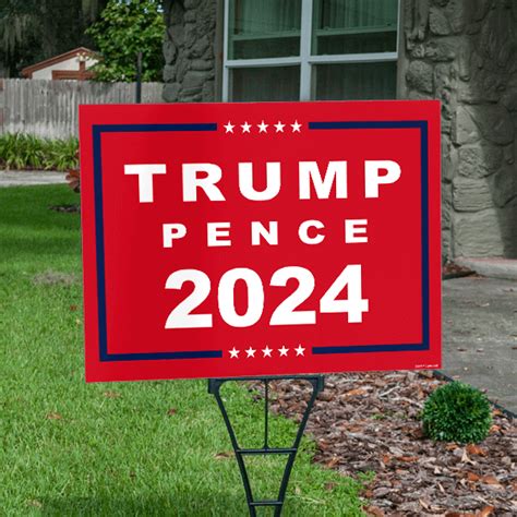 Trump 2024 Political Yard Sign - CustomSigns.com