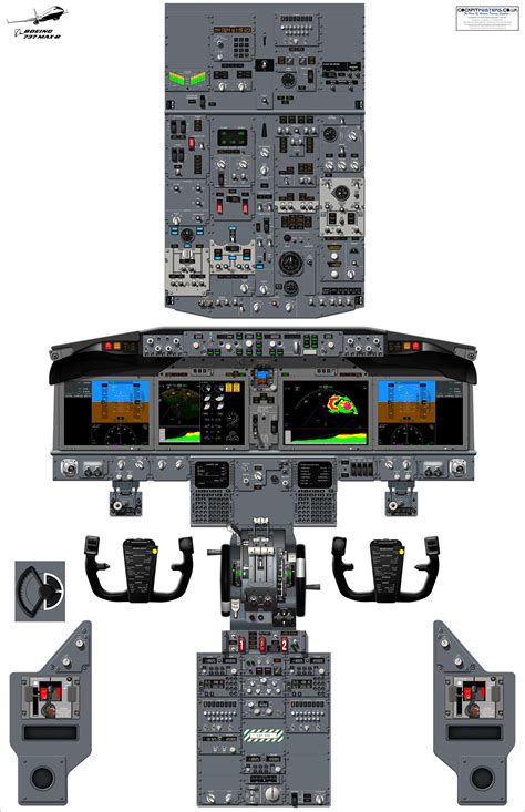 Boeing 737 MAX 8 Cockpit Poster - Etsy