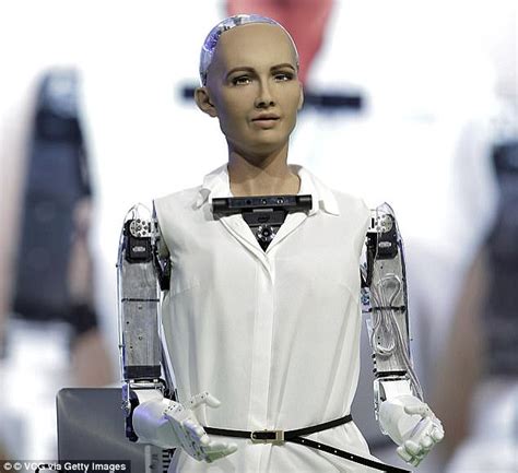 Humanoid robot Sophia claims she wants to start a family | Daily Mail Online